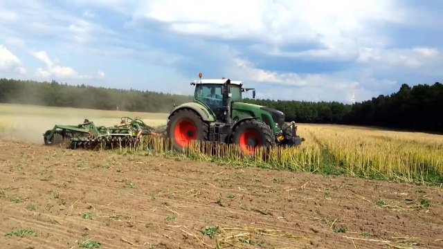 Fendt 933 Vario mit Amazone Catros 7500 ||Saatvorbereitung|| 2013 *HD*