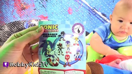 Super Mario SURPRISE Word Mashup! Minion HobbyBaby Finds Eggs + Blind Box by HobbyKidsTV