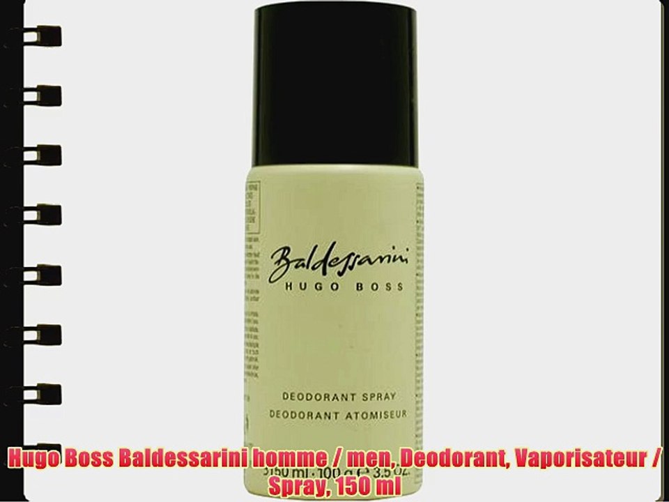 Hugo Boss Baldessarini homme / men Deodorant Vaporisateur / Spray 150 ml