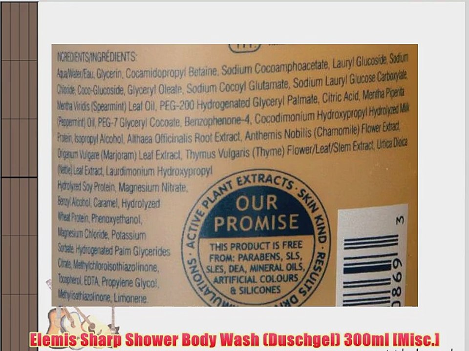 Elemis Sharp Shower Body Wash (Duschgel) 300ml [Misc.]