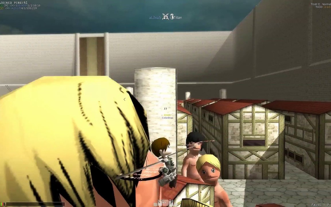 Let's play together - attack on titan tribute game [10] eine "tröstliche" folge