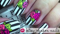 [Flower]Betsey Johnson Nail Art Tutorial