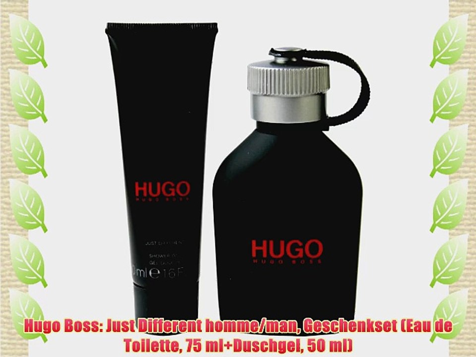 Hugo Boss: Just Different homme/man Geschenkset (Eau de Toilette 75 ml Duschgel 50 ml)