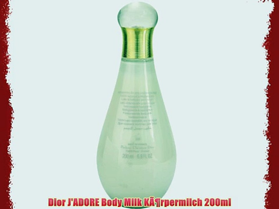 Dior J'ADORE Body Milk K??rpermilch 200ml