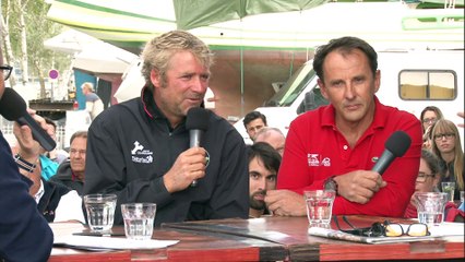 Le café de la marine avec Yann Eliès et Alain Gautier