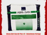 Abena Abri-San Air plus #9 - Inkontinenz-Vorlage - 37 x 73 cm - 100 St?ck
