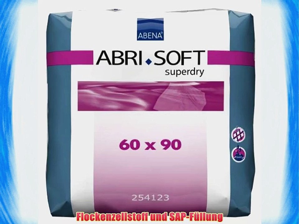 Abena Abri-Soft Superdry Krankenunterlage - blau - 60 x 90 cm - 120 St?ck