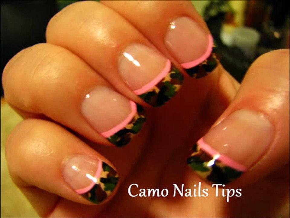 Camo Nail Art Tutorial