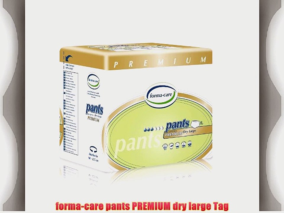 forma-care pants PREMIUM dry large - TAG - Gr. L1 - Inkontinenz-Pants - 84 St?ck