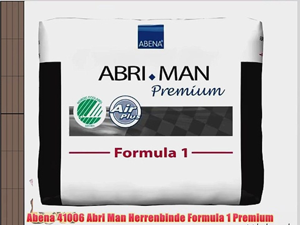Abena 41006 Abri Man Herrenbinde Formula 1 Premium