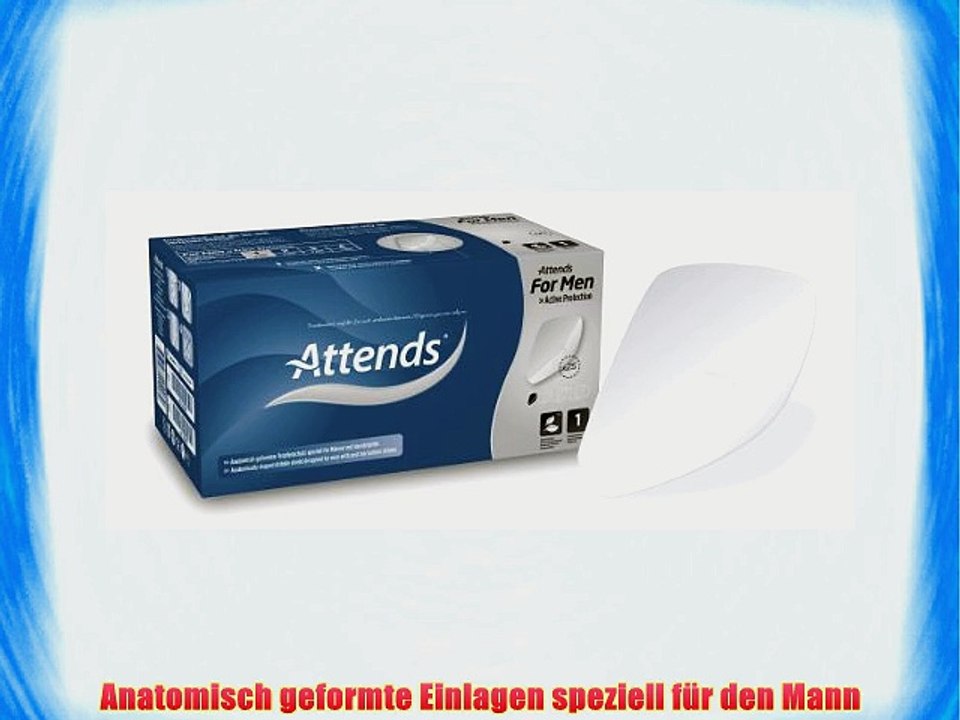 Attends for men 1 hygiene-einlagen f?r m?nner bei leichter blasenschw?che 4x25 st