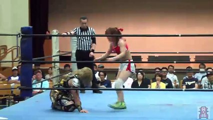 {Daijo} Misaki Glico Vs. Tsubasa Kuragaki (6/14/15)