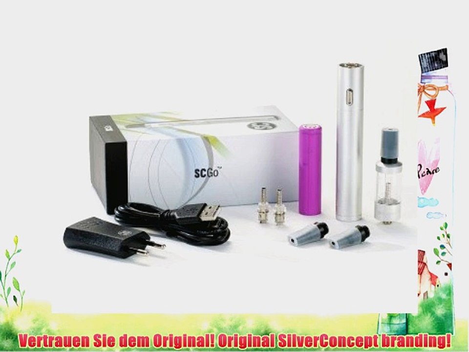 E-Zigarette SCGo in schwarz - Original SilverConcept