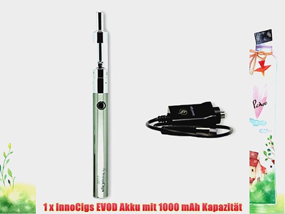 e-Zigarette InnoCigs / KangerTech EVOD 2 Akku 1000 mAh   BDC Mini Protank 3 | Einzelset | 15