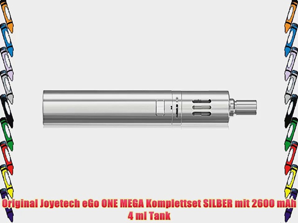 Joyetech eGo ONE MEGA E-Zigaretten Set - 2600 mAh - 4ml Volumen - SILBER -