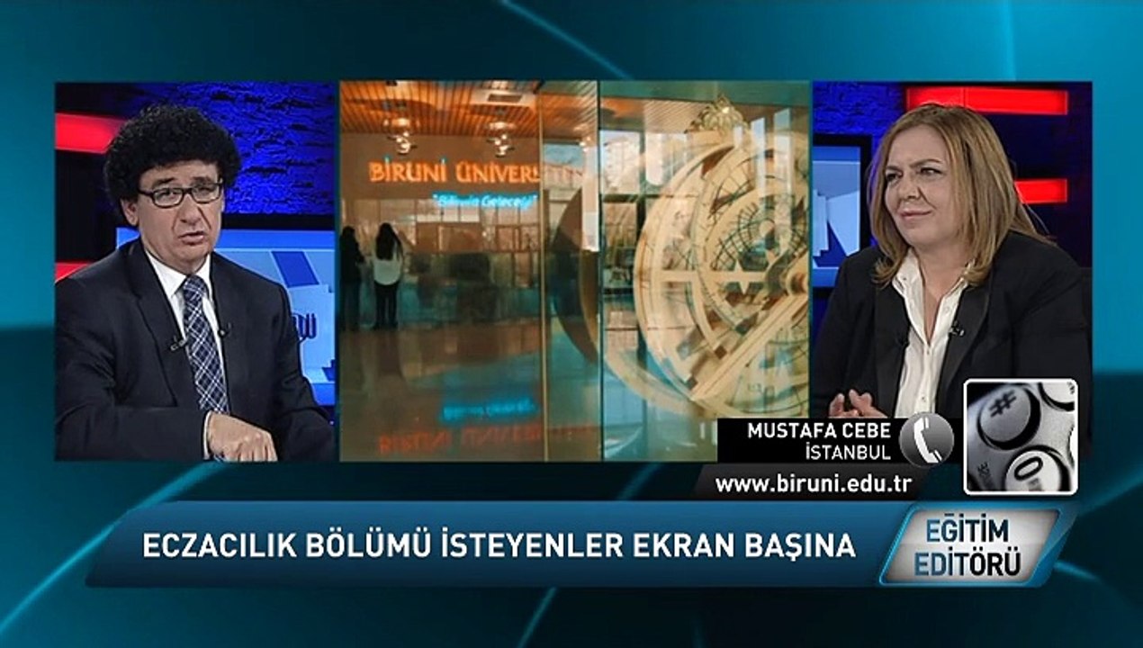 Eczacılık Fakültesi Dekanı Prof. Dr. Ayfer Yalçın Eğitim Editörü Programında (2.Kısım)