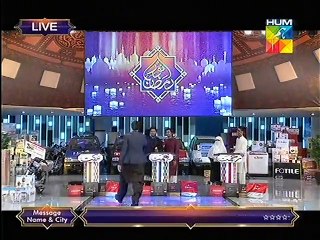Bike Winner with Great Prizes at Noor e Ramazan‬ Hum TV 11 July 2015