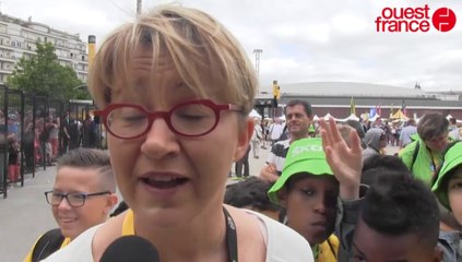 Download Video: Tour de France : la maire de Rennes Nathalie Appére salue l'engouement du public