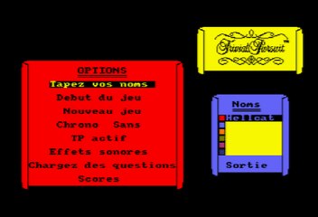 Trivial Pursuit - 3ème session (Amstrad CPC)