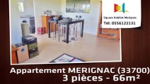 A louer - Appartement - MERIGNAC (33700) - 3 pièces - 66m²