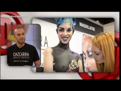 TV3 - Divendres - Body-painting amb Cazcarra a Divendres