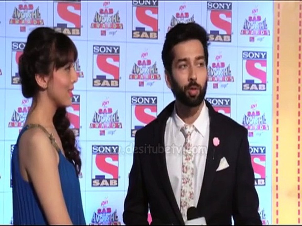 SAB Ke Anokhe Awards 2015- _Pyaar Ka Dard Hai_ Fame Nakuul Mehta With His LOVELY