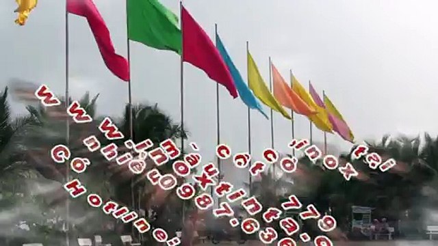 Cot co inox, inoxtinta, gia công inox, Bao gia cot co inox, inox 304, Mẫu cột cờ inox đẹp, inox 304