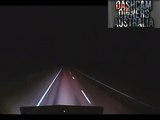 Truck Hits Cow - Caught on Dash Cam