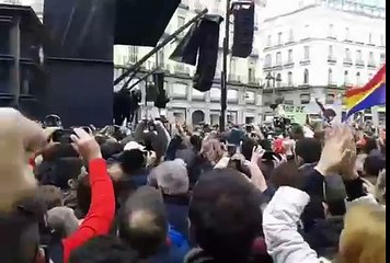 Marcha por el cambio de Podemos - Discurso de Pablo Iglesias