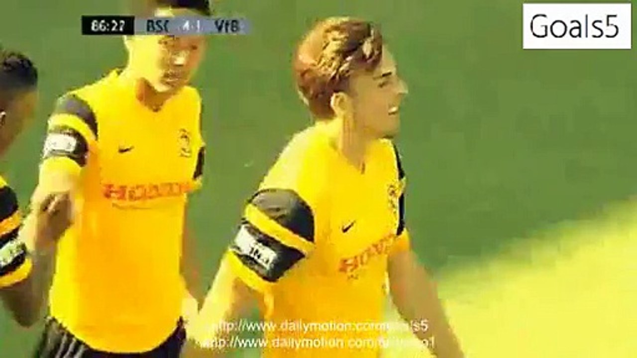 Tabakovic H. Goal Young Boys 4 - 1 Stuttgart Friendly Match 11-7-2015