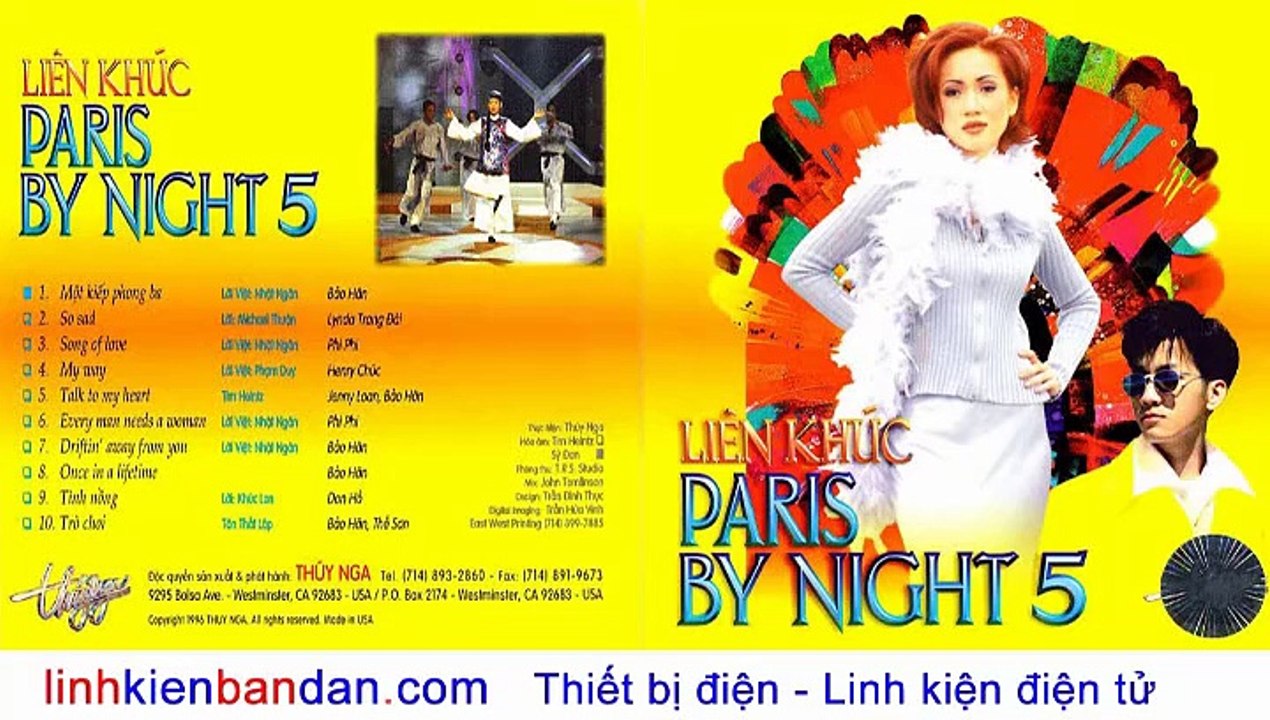 Liên khúc Thúy Nga Paris By Night 5