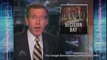 Brian Williams and Lester Holt perform Rapper's Delight
