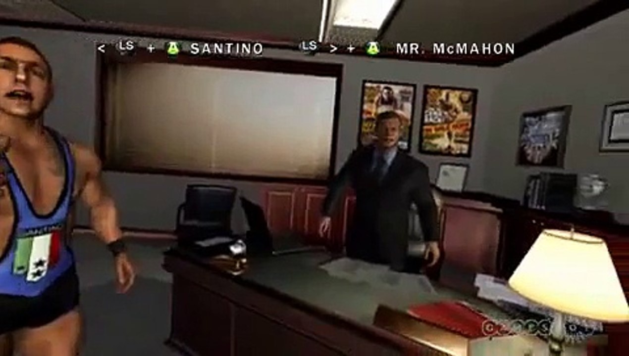 WWE Smackdown vs Raw 2010 road to wrestlemania beatdownin backstage