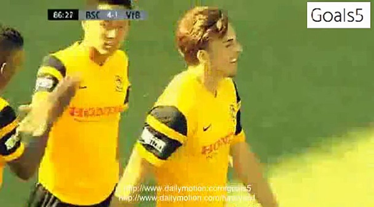 Tabakovic H. Goal Young Boys 4 - 1 Stuttgart Friendly Match 11-7-2015