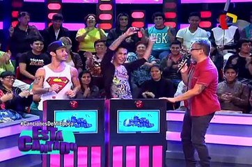 Está Cantado : Ojany Tijeras y Nicolás León identificaron canciones de novelas