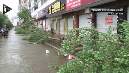 Arrivée du typhon Chan-hom en Chine : un million d'évacués