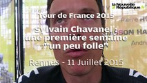 Tour 2015. Etape 8 Rennes / Mûr-de-Bretagne Sylvain Chavanel