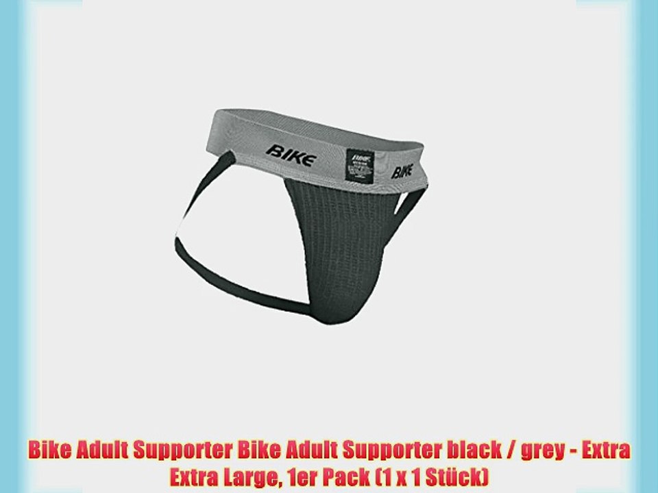 Bike Adult Supporter Bike Adult Supporter black / grey - Extra Extra Large 1er Pack (1 x 1