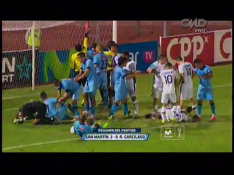 San Martín venció 2-0 al líder Garcilaso por el Torneo Apertura