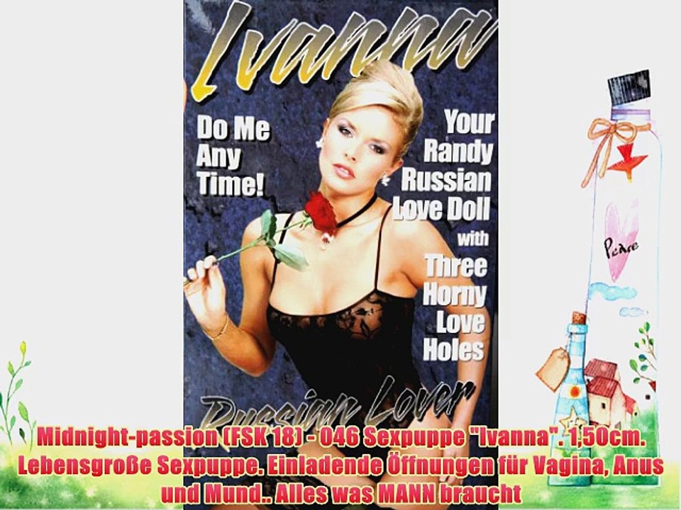 Midnight-passion (FSK 18) - 046 Sexpuppe Ivanna. 150cm. Lebensgro?e Sexpuppe. Einladende ?ffnungen