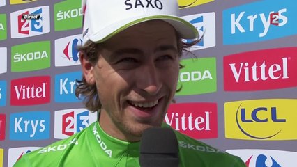 VIDEO - Peter Sagan : "Avec de la chance, je pouvais même prendre le maillot jaune"