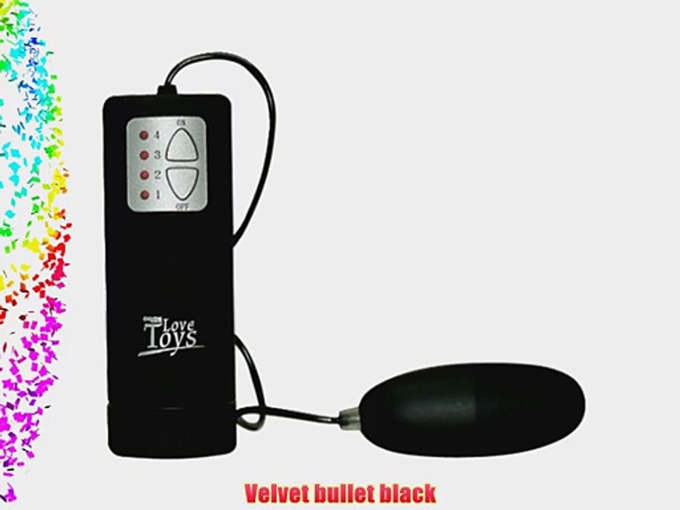 Velvet bullet black