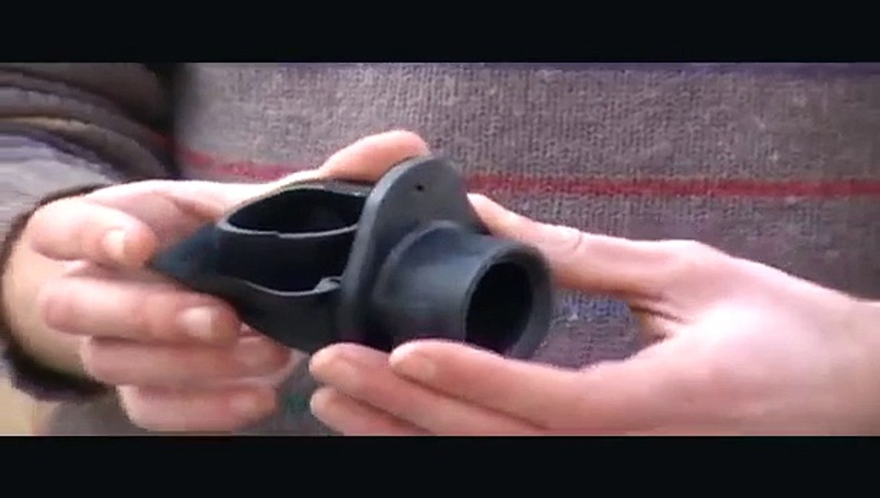 Simple, best way to connect rain barrel to downspout: Downspout diverter