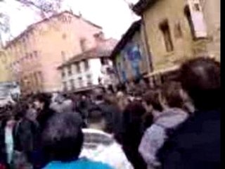 Sarkosy vient pas à la croix rousse 1