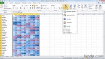 MS Excell Using custom conditional formatting