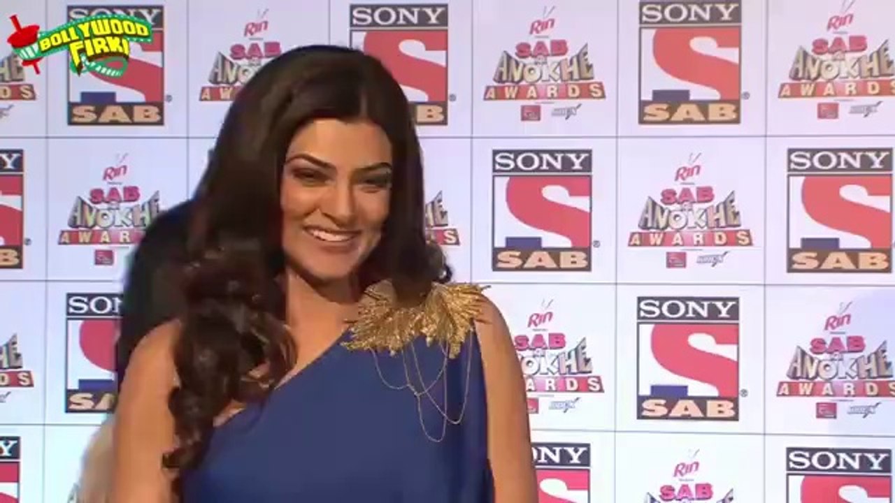 Sab Ke Anokhe Awards Main Pahuche Sushmita Sen,Sonu Sood & Shekhar Suman Blast On Red Carpet - 11 July 2015