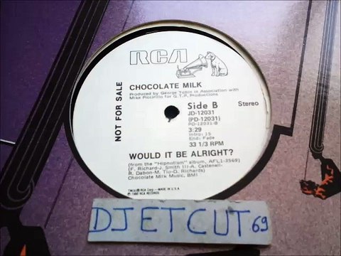 CHOCOLATE MILK -WOULD IT BE ALRIGHT (RIP ETCUT)RCA REC 80