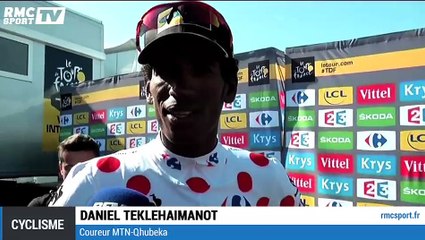 Teklehaimanot : "Je ne m'attendais pas à voir des supporters érythréens sur le Tour"