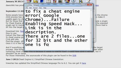 Cheat Engine Failure Enabling Speedhack Google Chrome Fixed Video Dailymotion - roblox hack google chrome