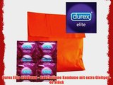 Durex Elite Kondome - Hauchd?nne Kondome mit extra Gleitgel - 48 St?ck